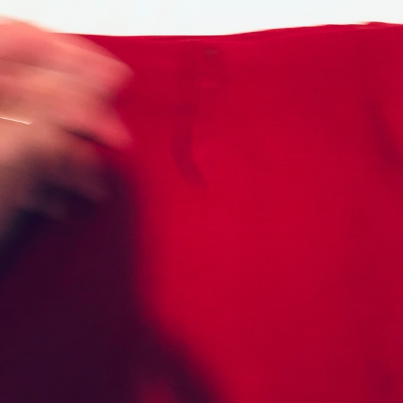 Red mini shirt Size 7 - Picture 5 of 6